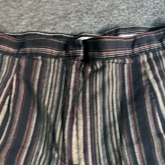 Vintage White Stag Woman pants capris size 8‎ Black Striped - Picture 4 of 10
